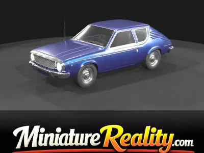 1-87 AMC Gremlin - 1970 Print Ready STL 3D print model
