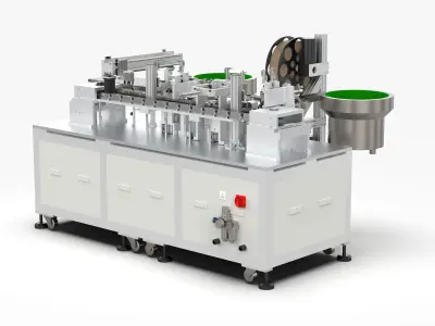 Automatic Solenoid Valve Assembly Machine 3D model