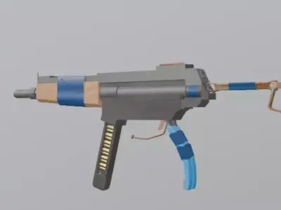 Bushes MP5 3D model