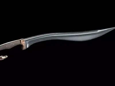 sword Free 3D model 8