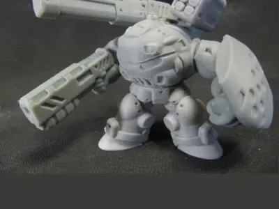 CHIBI-TECH SD - GRIM CORE 3D print model