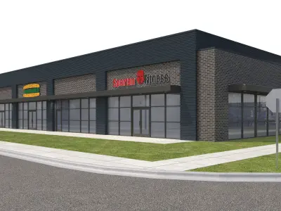 Retail-188 Retail Store 3D model