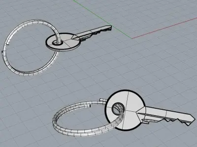 Simple Key - Fraisa 3D model