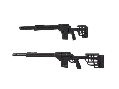Creedmoor Varmint rifle 3D print model