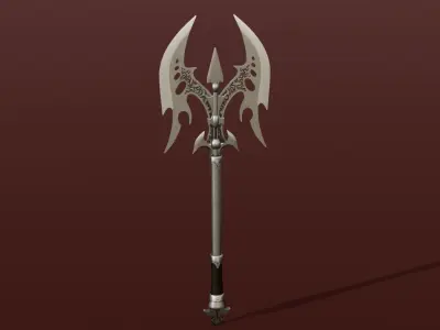 Axe 3D Model Low-poly 3D model buy