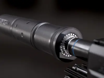 MK23 SOCOM PBR Low-poly 3D model