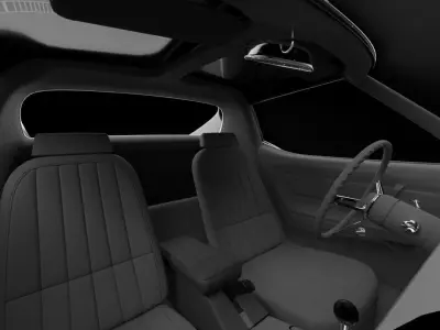 Stingray corvette 3D model