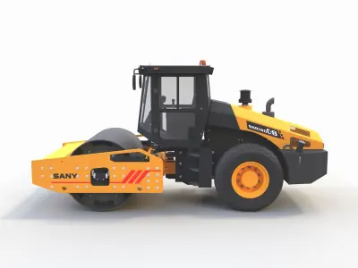  Road Roller 3  3D model
