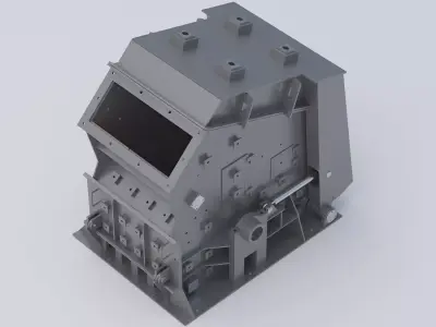 impact crusher 3D model