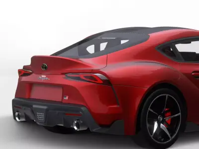 Toyota Supra GR 2020 3D model