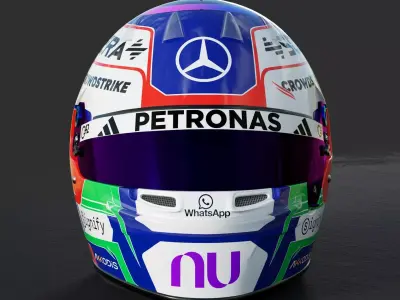 F1 Kimi Antonelli Helmet 2026 3D model