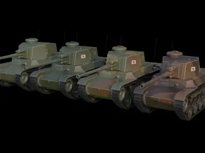 Chi-Nu Kai Low-poly 3D model