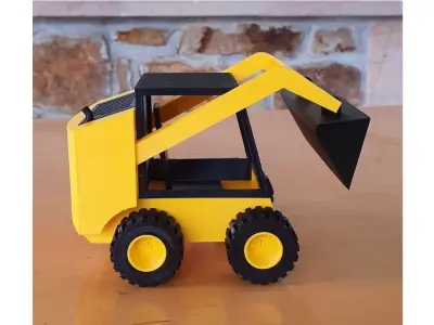 Mini Excavator 3D print model