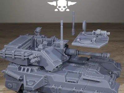Freeguard Avant Tank 3D print model