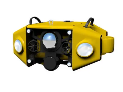 Underwater drone 3D model