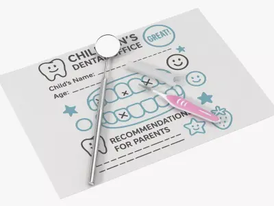 Orthodontic Dental Training Kit for Kids Light Pink 3D model