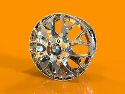 RimBMW wheel Free 3D model