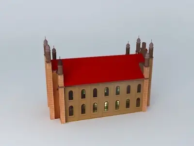The Dunaszerdahely i Synagogue Free 3D model