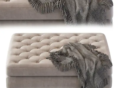 Pouf Haero 3D model purchase