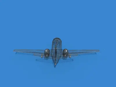 Cessna Citation 550 II Bravo V07 3D model