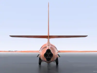 X-1 - Not rigged Low-poly 3D model