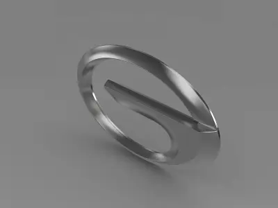 gac logo 3D model by Sergey