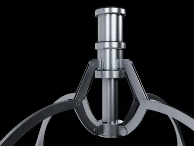 Metal Claw 2 with RIG 3D model