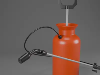 Hand Sprayer Pump 3D model
