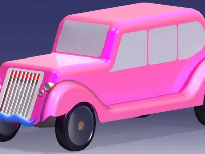 Luxurious 3D Car 3D print model