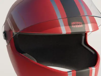 Motor Helmet 3D model