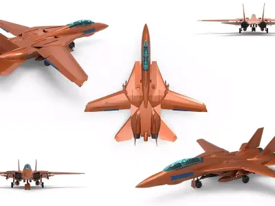 Jet XP-14F Skystriker 3D model