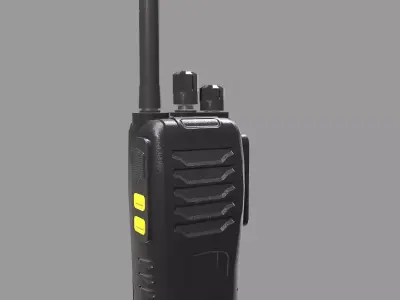 Walkie-Talkie Low-Poly Low-poly 3D model purchase