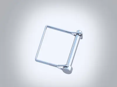 Hitch Pin Low-poly 3D model