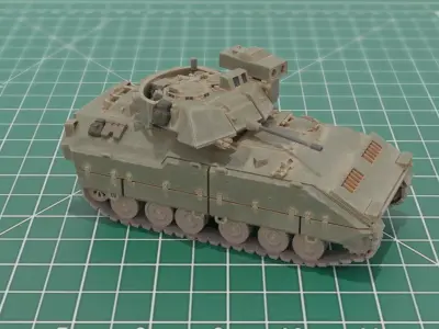 M2A2 Bradley 3D Print Model 3D print model