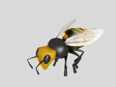 bee insect 3D model