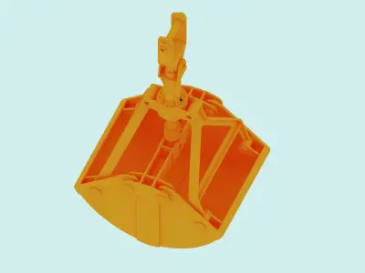 CLAMSHELL BUCKET  3D model