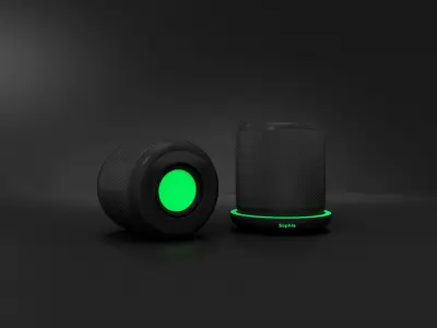 Speakers Sophia Low-poly 3D model