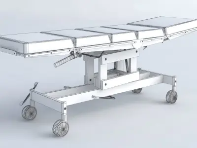 Bed medical Koika 3D model