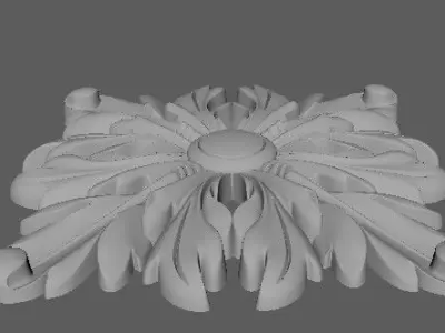 Decor for furniture 3D model 55