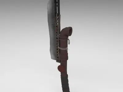 Rusty Blade 3D model