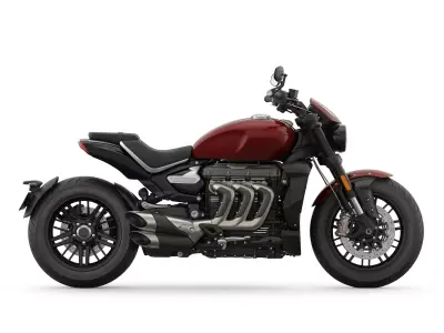 Triumph Rocket 3 Muscle Roadster Low-poly 3D model