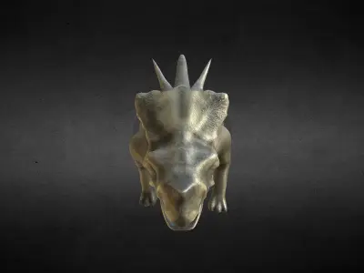 Achelozaur Jurassic Dinosaur Low-poly 3D model