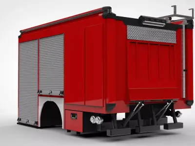 Schlingmann VARUS Castra Back Construction 3D model