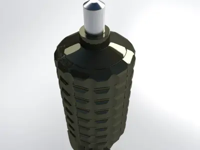 Granatenwerfer military missile 3D model