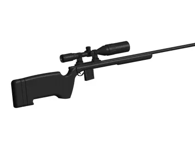 M40 sniper rifle 3D model
