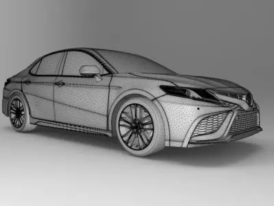 Toyota Camry XSE 2021  3D model
