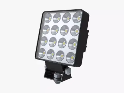 Small LED Light Bar 3D model