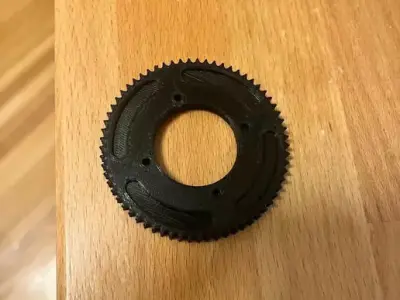 RC Car 65T Gear Free 3D print model