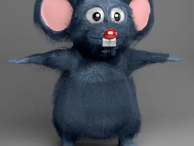 RAT 3D MODEL Free 3D model