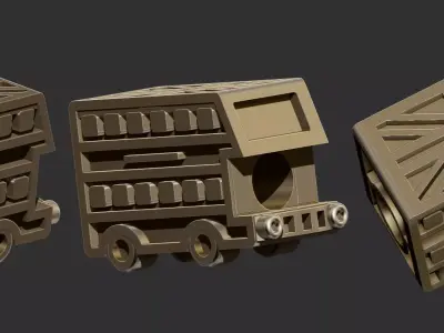 Pandora English Tram  3D print model